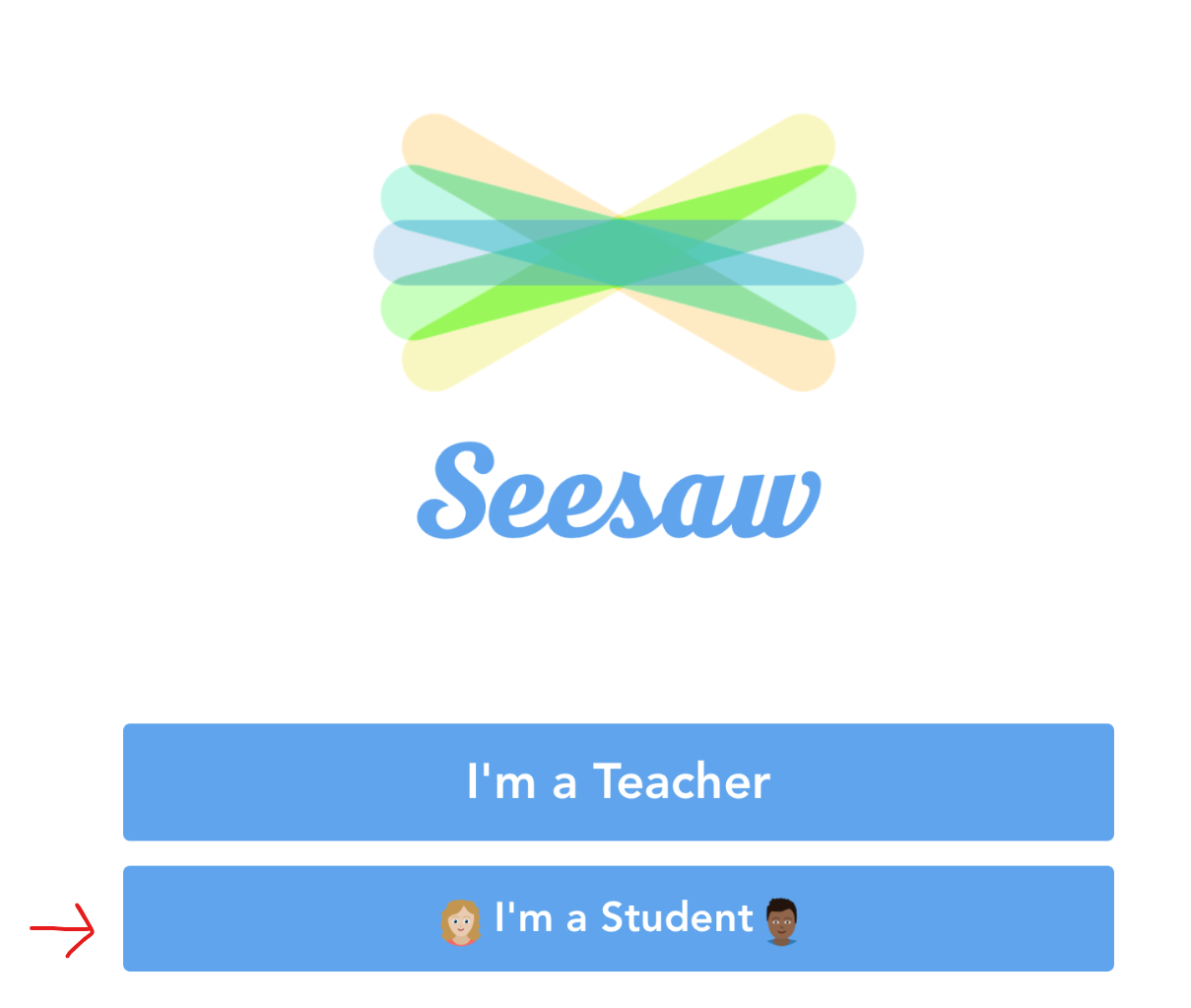 Seesaw on sale student login